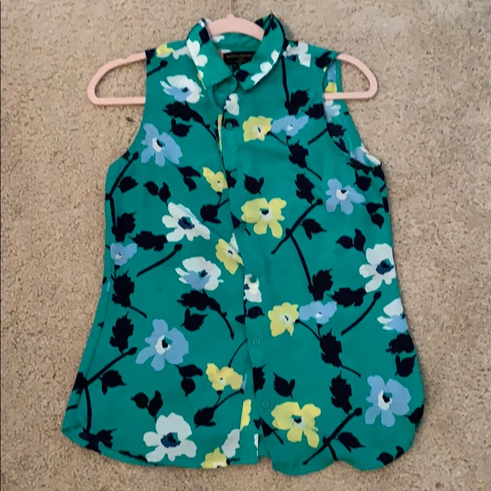 Banana Republic Floral Blouse